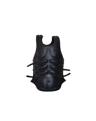 Medieval Black Leather Muscle Breastplates